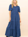 Fall In Love Smocked Flare Maxi Dress