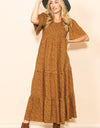 Fall In Love Smocked Flare Maxi Dress