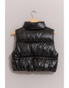 DZ24F568-Metallic Puffer Vest