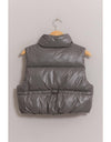 DZ24F568-Metallic Puffer Vest