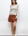 20211-Utility Corduroy Mini Skirt