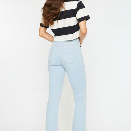 Kancan High Rise Kick Flare Jean