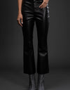 HIGH WAISTED FAUX LEATHER PANTS