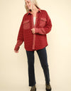 NT11775-Oversized Quilted Cozy Shacket Jacket