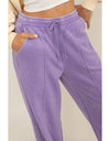 DZ24E895-HIGH-WAIST DRAWSTRING PANTS