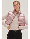 DZ24F568-Metallic Puffer Vest