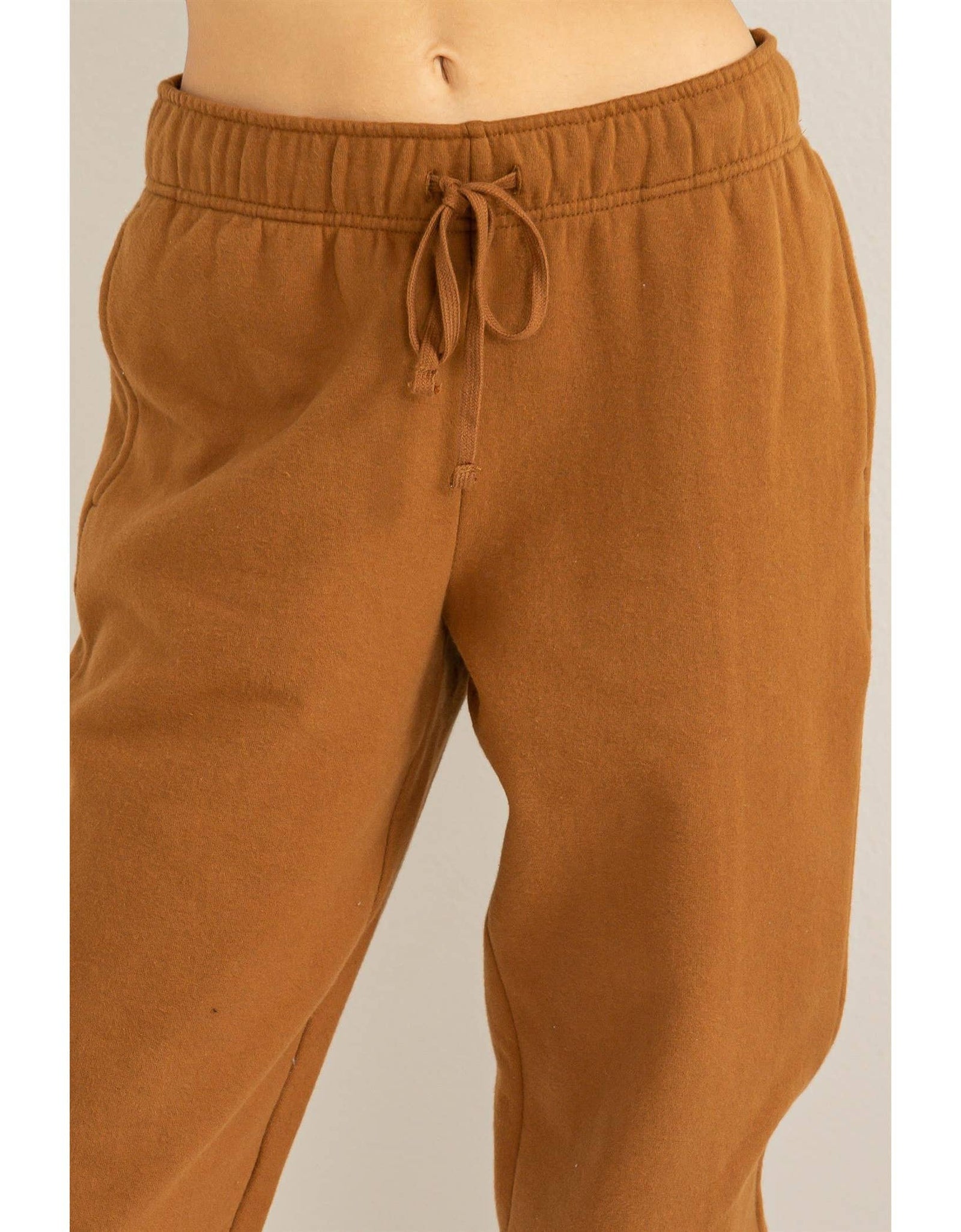 DZ24A332-Mid-rise Drawstring Jogger Pants