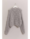 HF24F755-Chunky Cable Knit Sweater