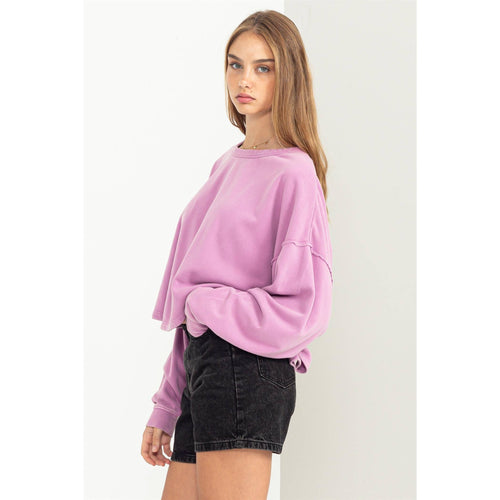 DZ23G341-Oversized Sweatshirt