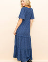 Fall In Love Smocked Flare Maxi Dress