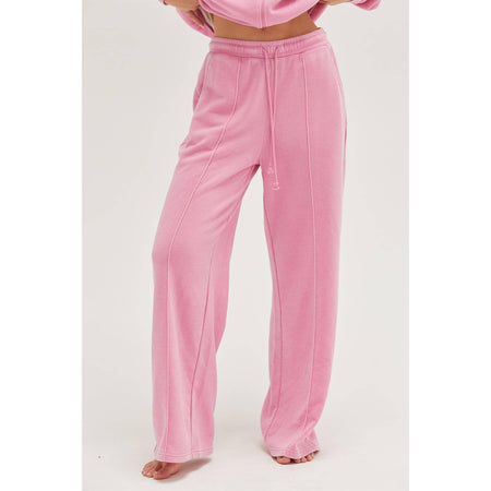 DZ24E895-HIGH-WAIST DRAWSTRING PANTS