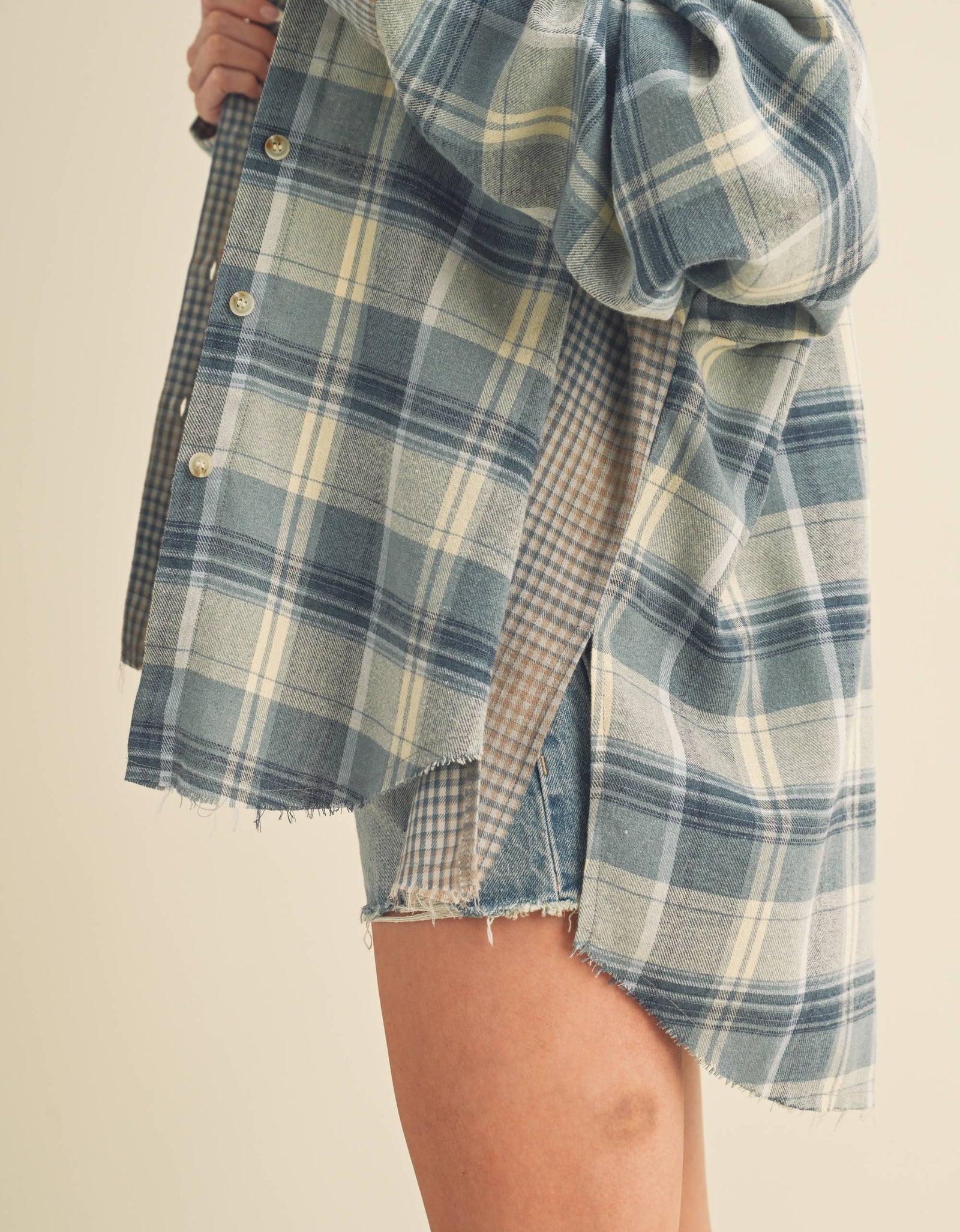 8376EN Kambrie Plaid Flannel Shirt